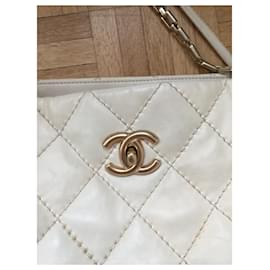 Chanel-Chanel handbag-Cream