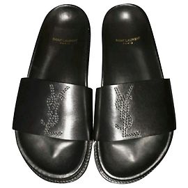 Yves Saint Laurent Mules Black