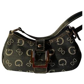 Bolsa Guess muito bonita em forma de banana Castanha