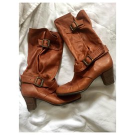 Russell & Bromley-Vintage Slough boots-Chestnut