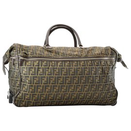 Fendi-Fendi Travel bag-Khaki