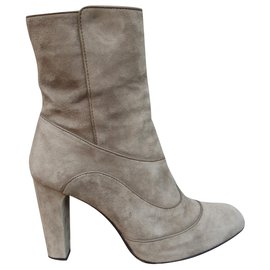 Tod's-Tods Stiefel 38,5-Taupe