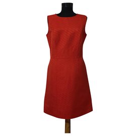 Robe orange Valentino Taille 46 Orange