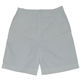 Acne Studios white shorts viscose polyamide White