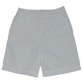 Pantalones cortos blancos Acne Studios de viscosa Blanco