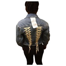 Veste en jean Maje bleu clair Bleu clair