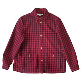 & Other Stories Gingham Jacke Rot Schwarz Schwarz Rot