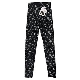 Chanel neoprene leggings Black