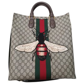Gucci-Gucci Monogram Animalier Bee tote bag-Other