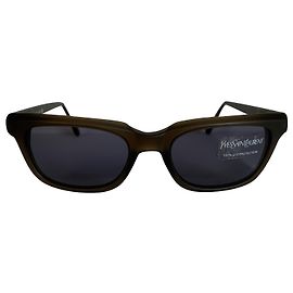 Yves Saint Laurent Rétro '80s Occhiali da sole Cachi
