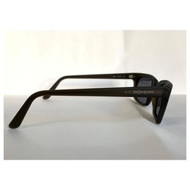 Yves Saint Laurent-Rétro '80s Sunglasses-Khaki
