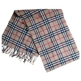 Burberry-Burberry mixed brown scarf-Light brown