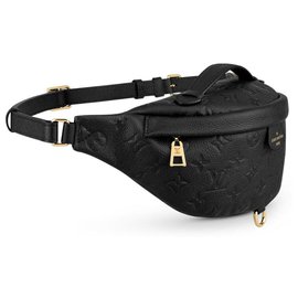 Louis Vuitton-LV Bumbag empreinte leather new-Black