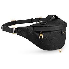 Louis Vuitton LV Bumbag empreinte leather new Preto