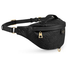 Louis Vuitton-LV Bumbag empreinte cuir neuf-Noir