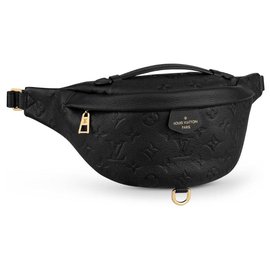 Louis Vuitton-LV Bumbag empreinte leather new-Preto