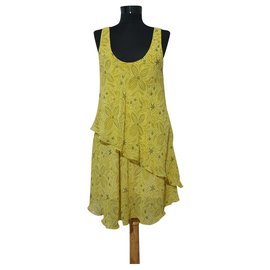 Rachel Roy Robes Multicolore Jaune
