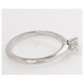 Autre Marque-Tiffany Silver Diamond Ring-Silber