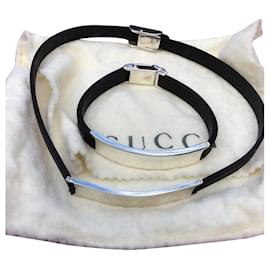 Gucci-Collar y pulsera Gucci-Blanco