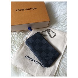 Louis Vuitton-LV pochette cles new-Grigio