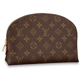 Louis Vuitton LV cosmetic pouch GM Brown