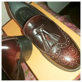 Tod's-TOD 'S DERBIES GOLF T 39 Neuves-Dark red