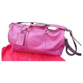 Lancel-Weekend / travel bag-Pink,Fuschia