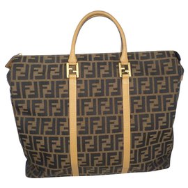Fendi-Travel bag-Brown