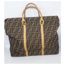 Fendi-Travel bag-Brown