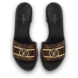 Louis Vuitton LV Lockit Mules Black