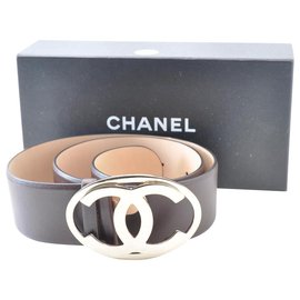 Chanel-CHANEL Belt-Brown