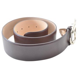 Chanel-CHANEL Belt-Brown