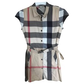 Burberry-Dresses-Beige