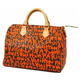 Louis Vuitton Speedy 30 Bolso Boston para mujer M93705 naranja Naranja