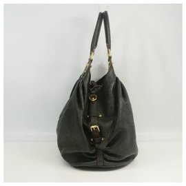 Louis Vuitton-XL Womens handbag M95547 Noir( black)-Black
