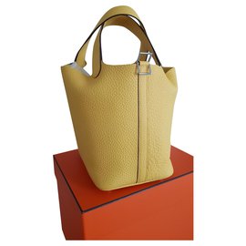 Hermès-Picotin Lock 18-Amarelo