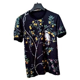 Dolce & Gabbana Limoni e macaw, arance e uccello del paradiso... Nero