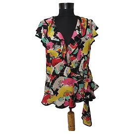 Nanette Lepore Silk Blouse Size 10 Multiple colors