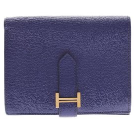 Hermès-Hermes wallet-Blue