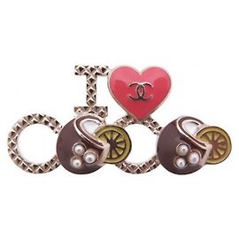 CHANEL / Brosche Ich liebe Coco Cuba - Neu Mehrfarben