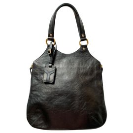 Yves Saint Laurent Petit sac cabas Tribute Noir