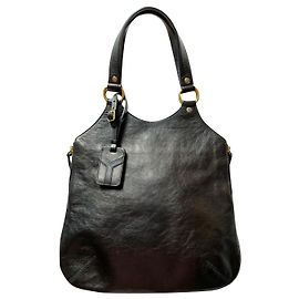 Yves Saint Laurent Tribute kleine Einkaufstasche Schwarz