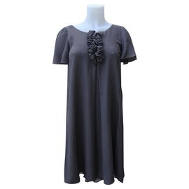 Fendi-Robes-Gris