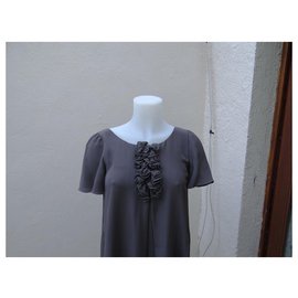 Fendi-Robes-Gris