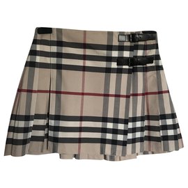 Burberry-Skirts-Beige