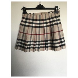 Burberry-Skirts-Beige