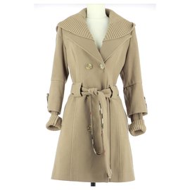 Burberry Brit-Cappotto-Beige