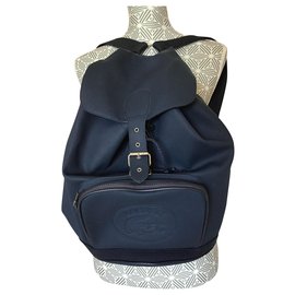 Lacoste-Navy lacoste backpack-Navy blue