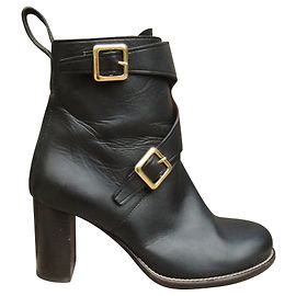 Botas con hebilla Chloé p 38,5 Negro