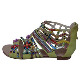 Giuseppe Zanotti-Sandalias-Multicolor,Mostaza